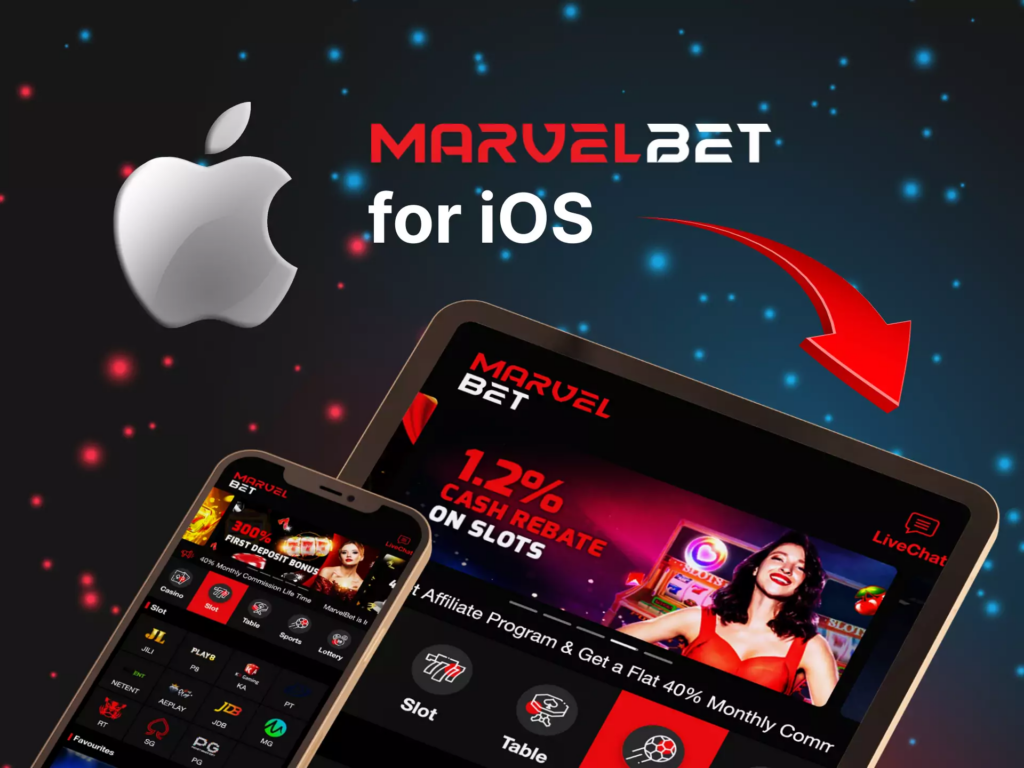 Download Marvelbet App for iOS Devices